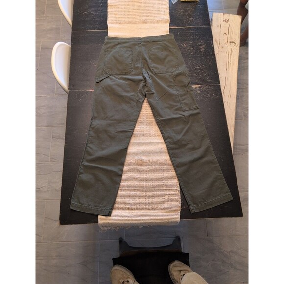 Vintage Y2K GAP Carpenter Pants Men's 32x30 Army Green Skate Surf Utility - Picture 11 of 13